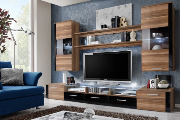 TV Unit With Hiden Storage inside
